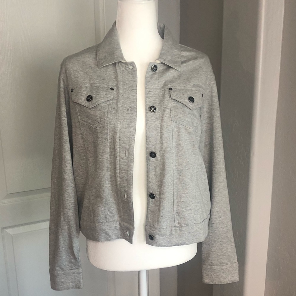 Vintage Fleece Sweatshirt Jacket